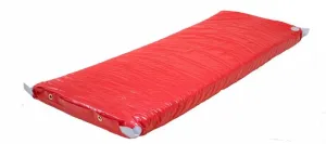 Outcast Sporting Gear Outdoor Recreation Camping Boating River Trip Soft Foam Cushion Sleeping Landing Pad, Red, 30"