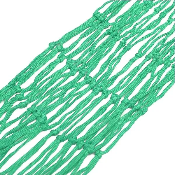 Outdoor Camping Nylon Hammock Hanging Mesh Net Sleeping Bed Green