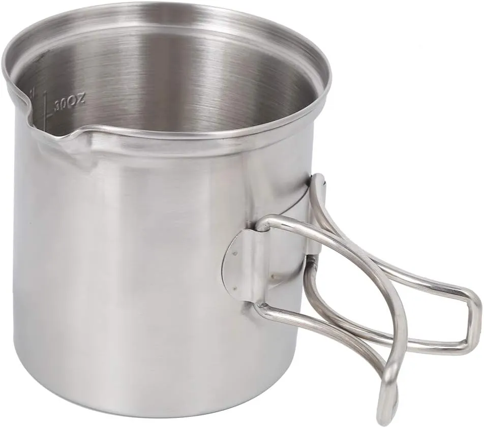 Outdoor Dining Set Cookware Set Picnic Cookware for Camping Cookware Pan for Outdoor Hiking Camping Equipment Hiking Pot Outdoor