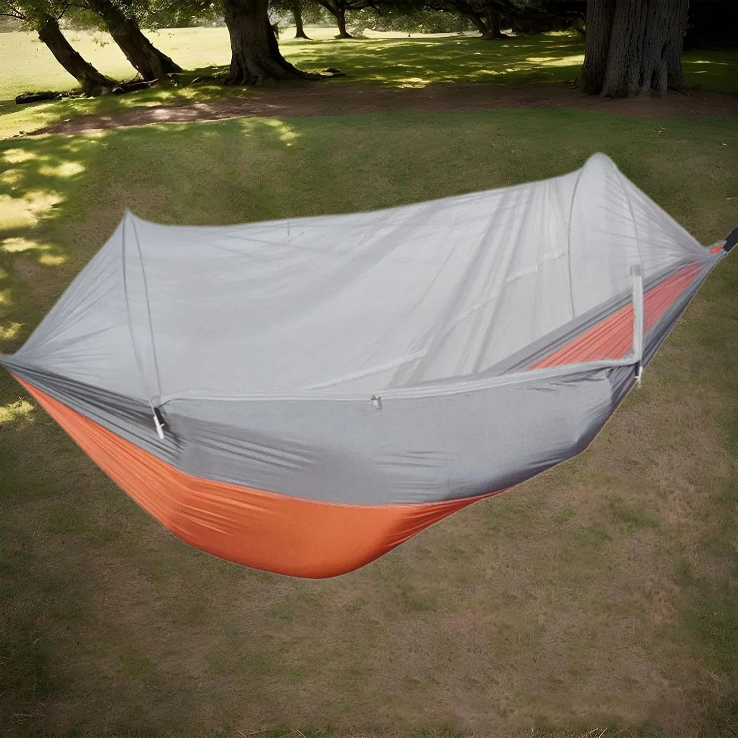 Outdoor Hammocks Hammock | Travel Tent Hammock Net | Family Shelter Automatic Setup Portable 9x5ft for Beach,