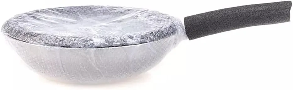 Outdoor Titanium Cooking Wok Large Capacity Cookware Ultralight Portable Pot Non-Stick for Camping Hiking Travel Picnic (A 550x320x156mm) (A 550x320x156mm)