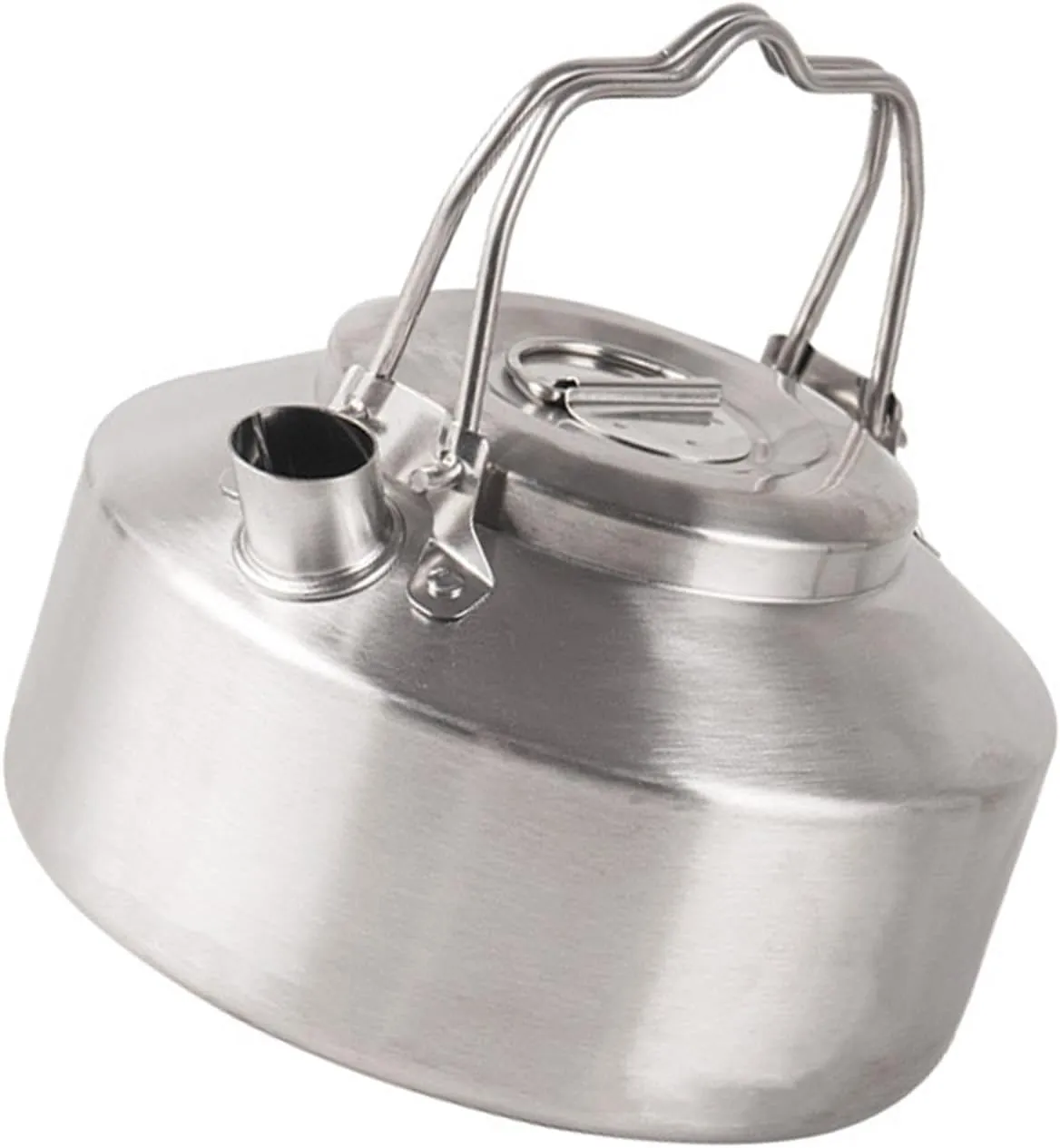 Outdoor Tourism Cookware High Temperatures Resistant Handle Coffees Teapot for Quick Boiling