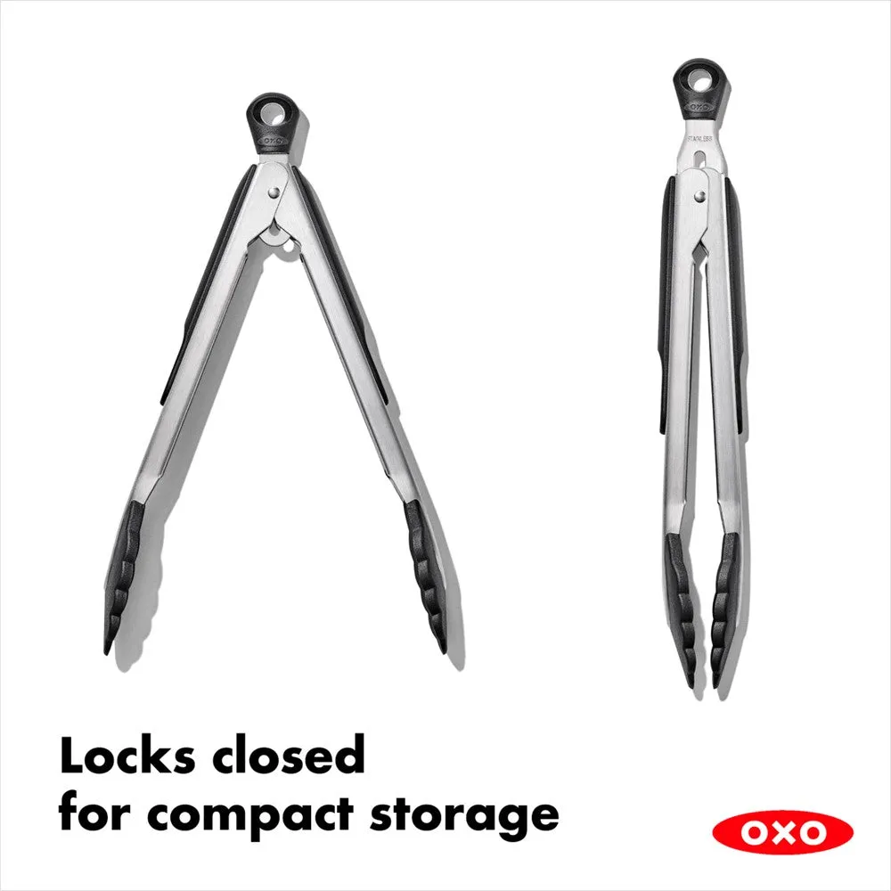 OXO Good Grips 23 cm Tongs with Nylon Head