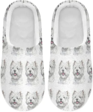 Oyihfvs Unisex Memory Foam Warm Slippers Comfort Soft Casual Shoes for Indoor Outdoor S-XXXL