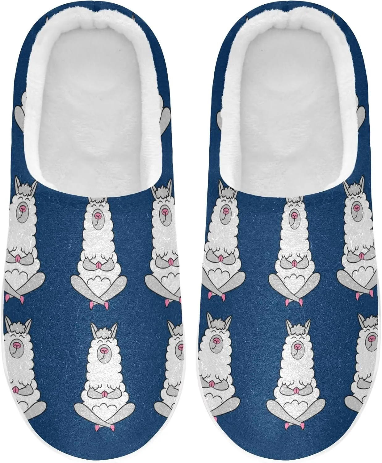 Oyihfvs Unisex Memory Foam Warm Slippers Comfort Soft Casual Shoes for Indoor Outdoor S-XXXL
