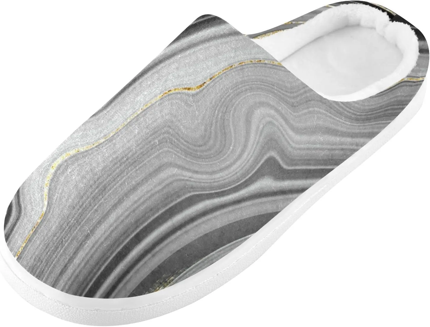 Oyihfvs Unisex Memory Foam Warm Slippers Comfort Soft Casual Shoes for Indoor Outdoor S-XXXL
