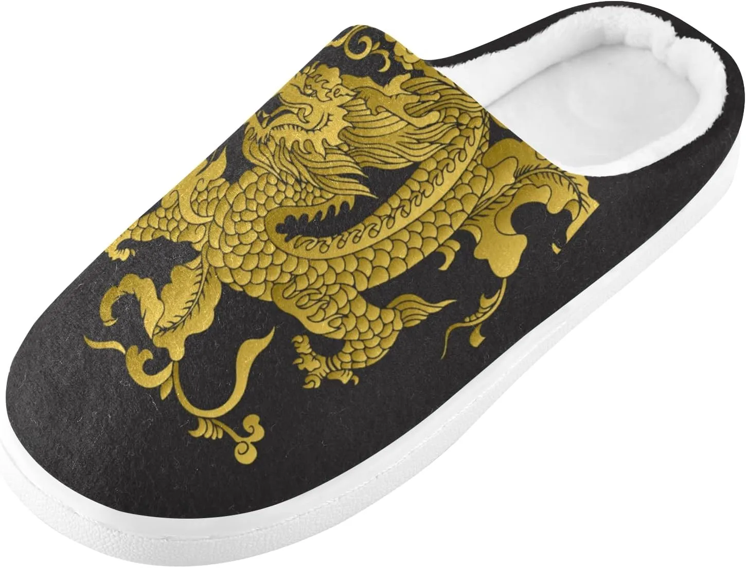 Oyihfvs Unisex Memory Foam Warm Slippers Comfort Soft Casual Shoes for Indoor Outdoor S-XXXL