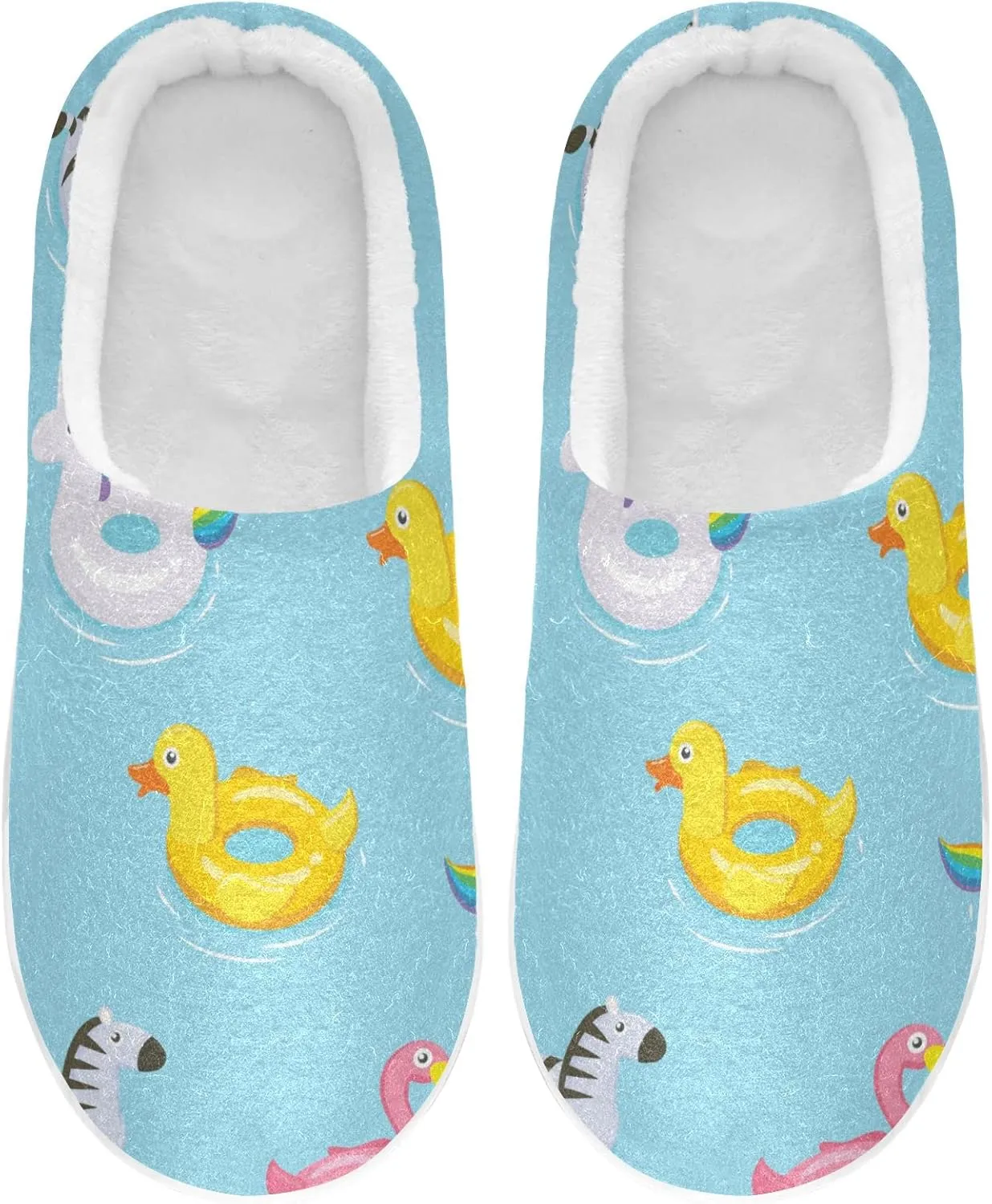 Oyihfvs Unisex Memory Foam Warm Slippers Comfort Soft Casual Shoes for Indoor Outdoor S-XXXL