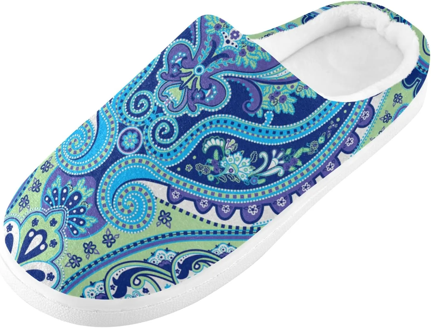 Oyihfvs Unisex Memory Foam Warm Slippers Comfort Soft Casual Shoes for Indoor Outdoor S-XXXL