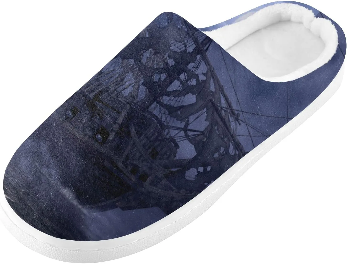 Oyihfvs Unisex Memory Foam Warm Slippers Comfort Soft Casual Shoes for Indoor Outdoor S-XXXL
