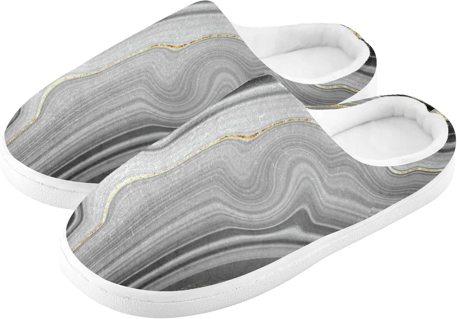 Oyihfvs Unisex Memory Foam Warm Slippers Comfort Soft Casual Shoes for Indoor Outdoor S-XXXL