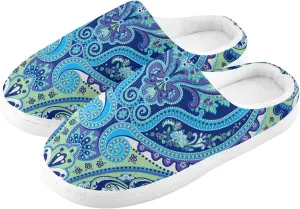 Oyihfvs Unisex Memory Foam Warm Slippers Comfort Soft Casual Shoes for Indoor Outdoor S-XXXL