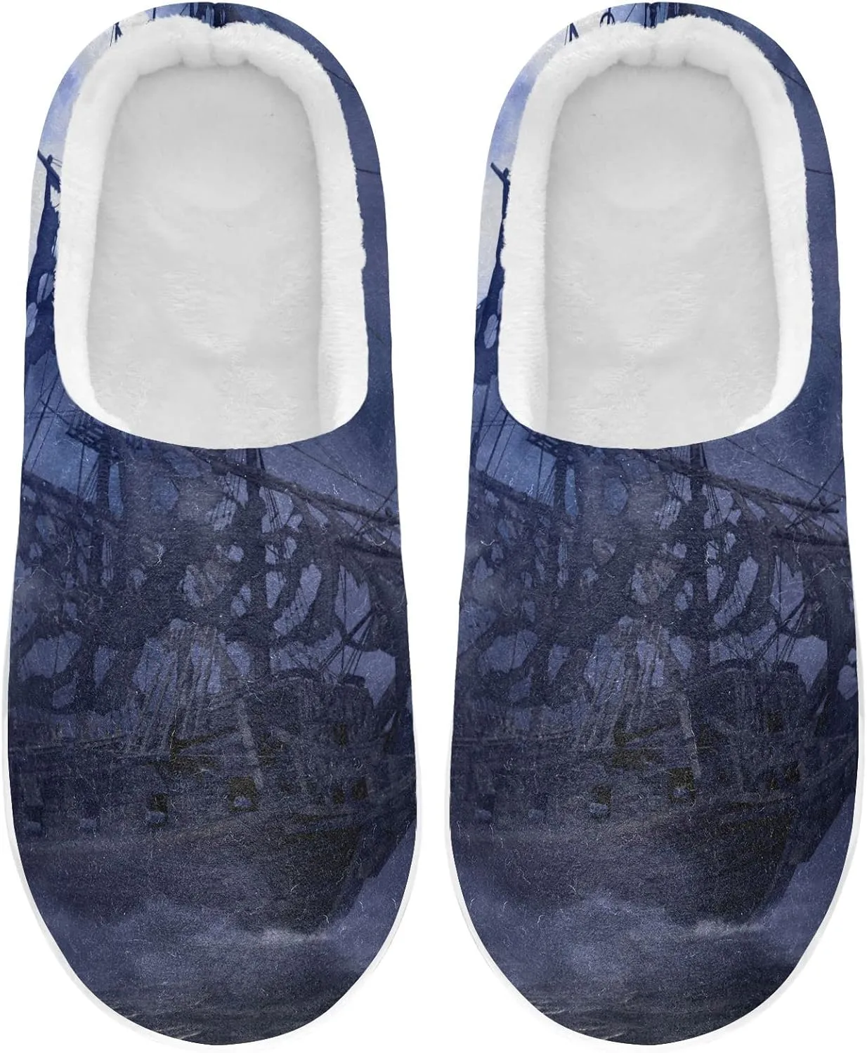 Oyihfvs Unisex Memory Foam Warm Slippers Comfort Soft Casual Shoes for Indoor Outdoor S-XXXL