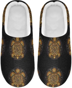 Oyihfvs Unisex Memory Foam Warm Slippers Comfort Soft Casual Shoes for Indoor Outdoor S-XXXL