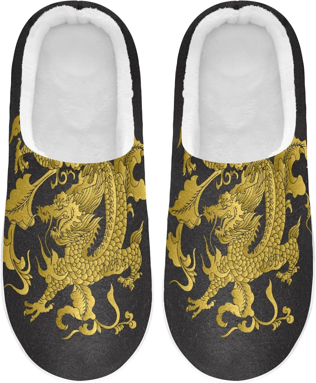 Oyihfvs Unisex Memory Foam Warm Slippers Comfort Soft Casual Shoes for Indoor Outdoor S-XXXL