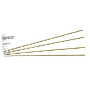 Oztrail Fibreglass Pole Kit (4 Pack)