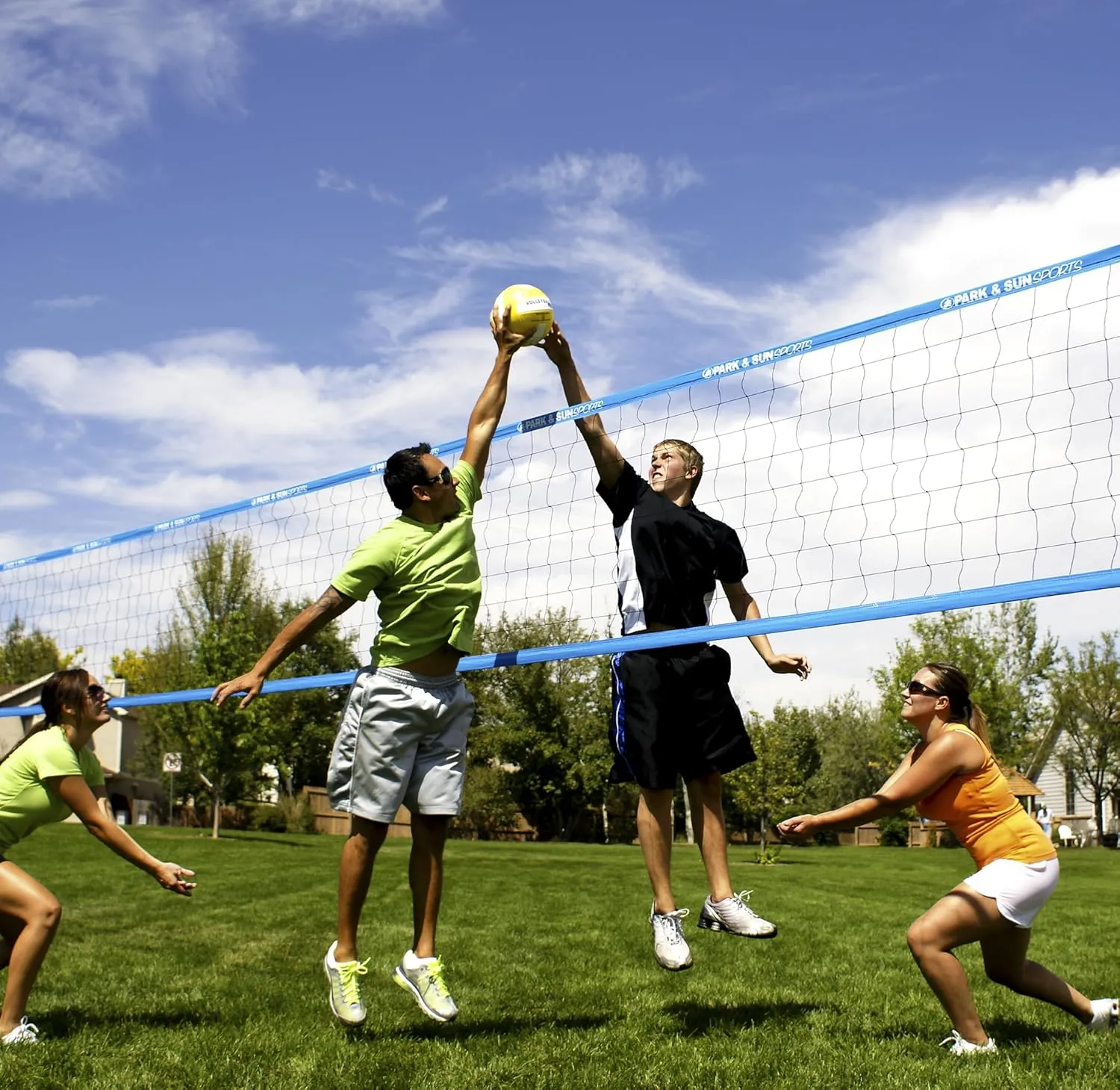 Park & Sun Sports Spectrum 2000: Portable Professional Outdoor Volleyball Net System