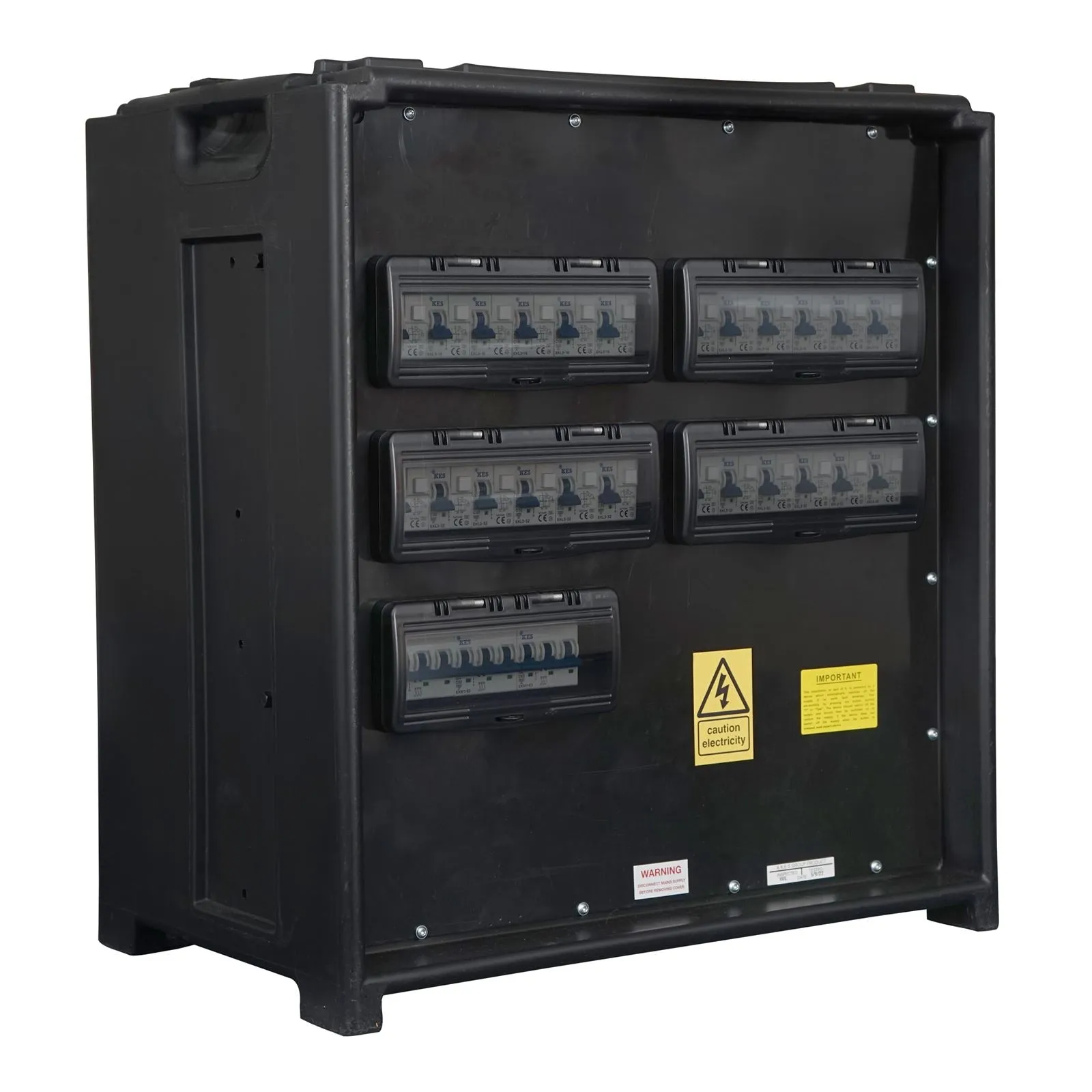 PCE MERZ Distribution Box 125A 3PH IP44 Power Distro 3 Phase