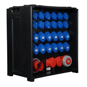 PCE MERZ Distribution Box 125A 3PH IP44 Power Distro 3 Phase