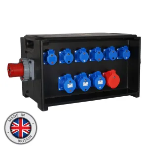 PCE MERZ Distribution Box 63A 3PH Power Distro Three Phase