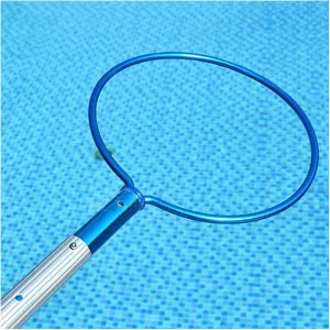 Pool Safety Hook,Safety Hook Pool Pole, Aluminum Telescopic Pool Rescues Hook With Pole Swimming Safety Hook Pool Pole Life Saving Hook Rescues Equipment(Round Safety Hook 1m/3.3ft Telescopic Rod)