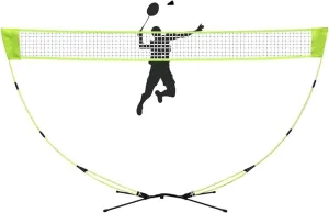 Portable Badminton Net Set, Badminton Volleyball Net Frame Portable Indoor Household Simple Folding Outdoor Mobile Stand Training Net