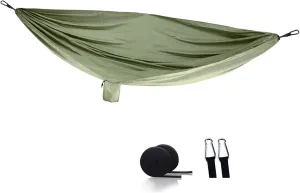 Portable Camping Hammock for Outdoor Sleeping and Travel, Compact Tree Bed Swing for Garden and Hiking