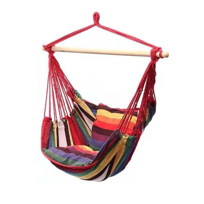 Portable Hanging Hammock Chair Swing Garden Outdoor Camping Soft