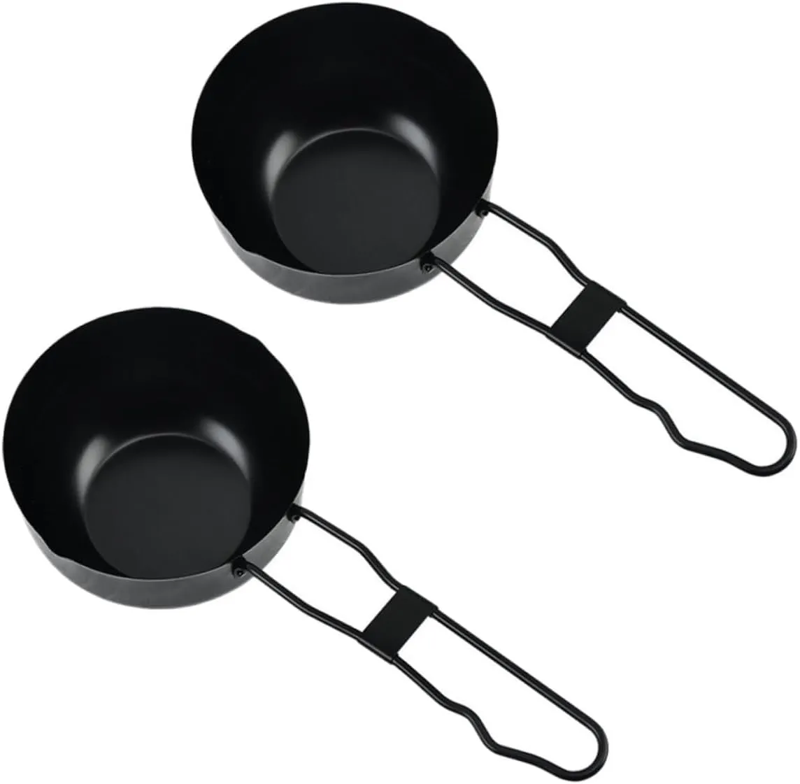 Portable Outdoor Cooking Pot Set Stew Pot Food Kitchen Cookware Iron Kitchenware
