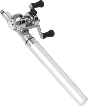 Portable Pocket Telescopic 37inch Mini Pen Fishing Rod, Small Pen Fishing Pole with Reel, Lightweight Fishing Rod Reel Combo for River Lake Reservoir Ice Fishing