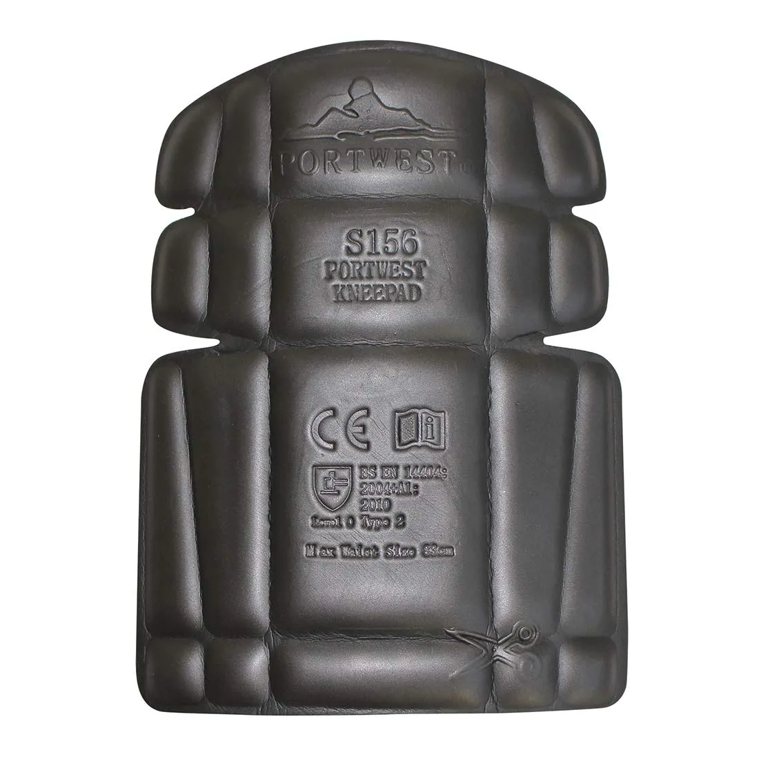 Portwest S156 High Density EVA Cushioning Fitted Protective Safety Work Knee Pad