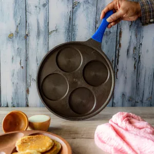 Pre-seasoned Cast Iron Uttapam/Pancakes Tawa (10.5 inches)