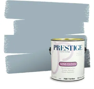 PRESTIGE Paints Interior Paint and Primer In One, 1-Gallon, Semi-Gloss, Comparable Match of Behr* Ovation*
