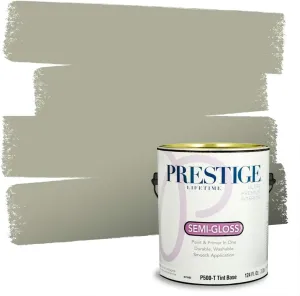 PRESTIGE Paints Interior Paint and Primer In One, 1-Gallon, Semi-Gloss, Comparable Match of Sherwin Williams* Clary Sage*
