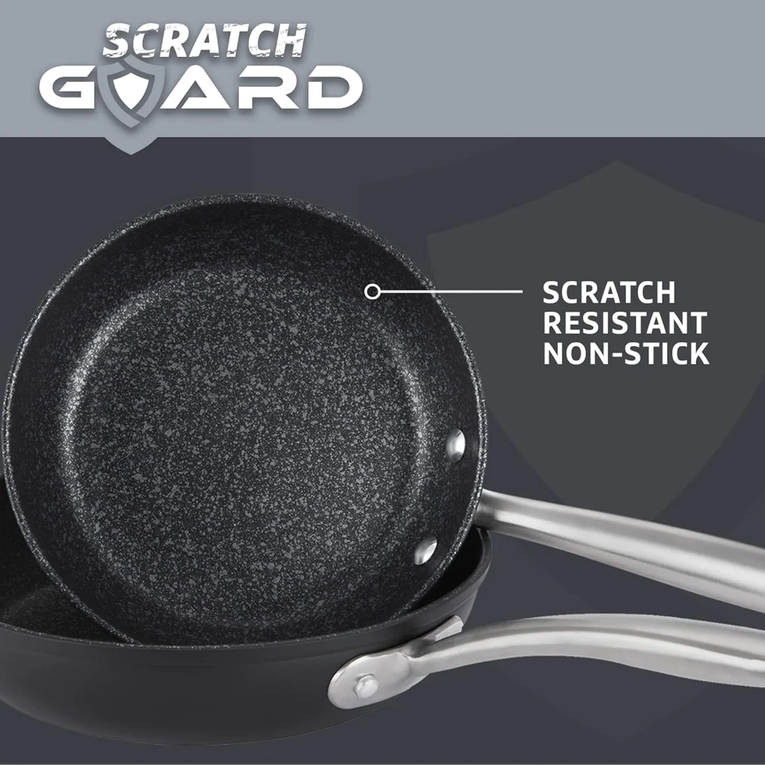 Prestige Scratch Guard Aluminium Frypan