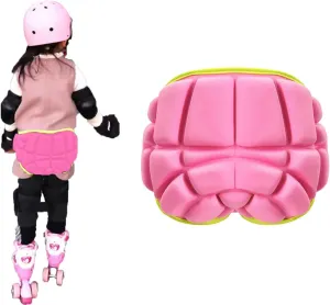 Protective Butt Pad, Children Extreme Sports Hip Pad Butt Pads for Skating Roller Hockey Pants Kids Skate Pads Impact Shorts Snowboard Padded Shorts, Children Under 12 Years Old