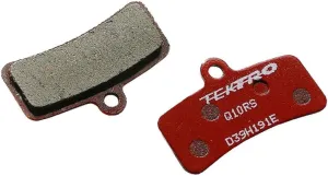 Q10RS Brake Pads - 4 Piston Resin - Pair - Red (BA4052)