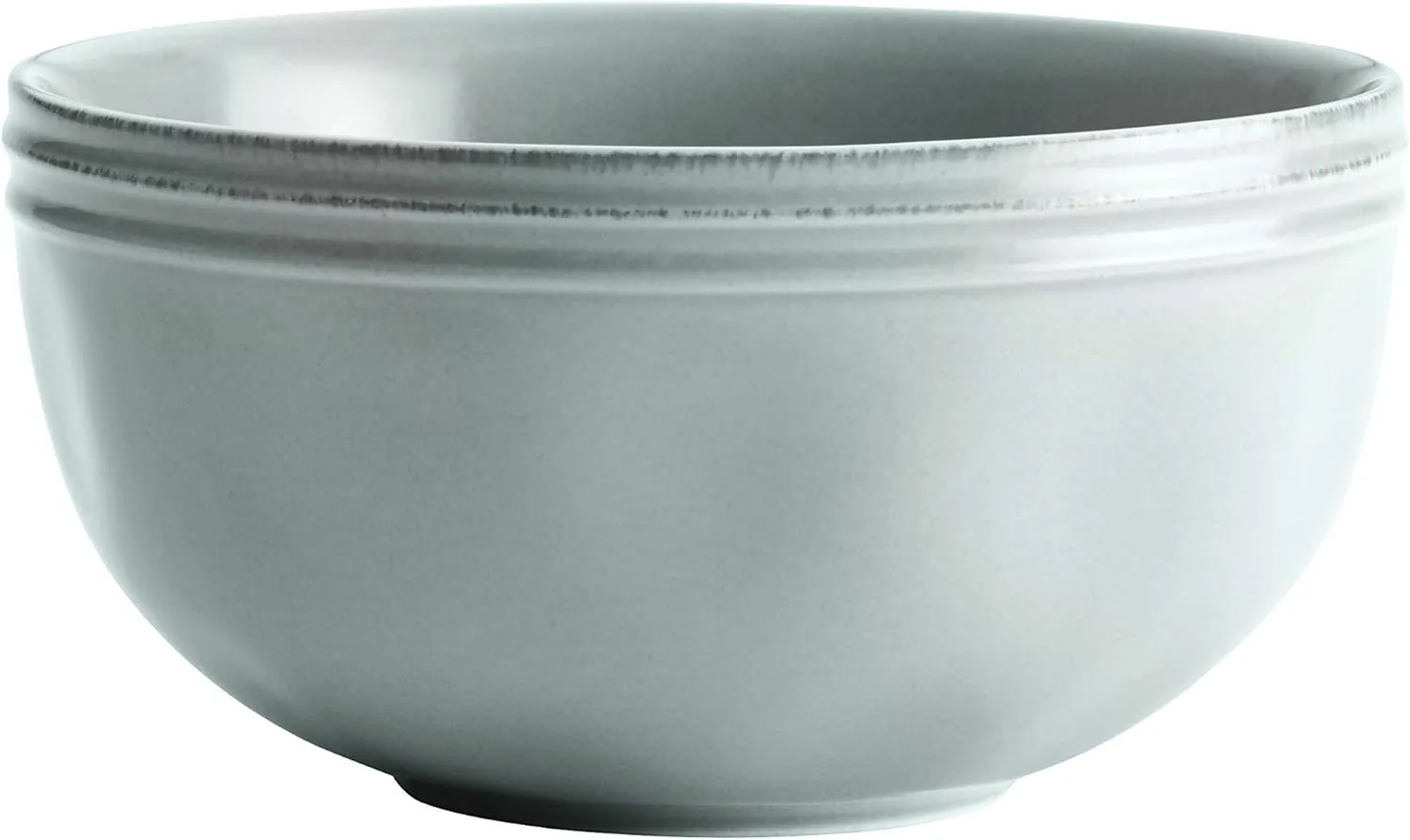 Rachael Ray Cucina Dinnerware 16-Piece Stoneware Dinnerware Set, Sea -Salt Grey