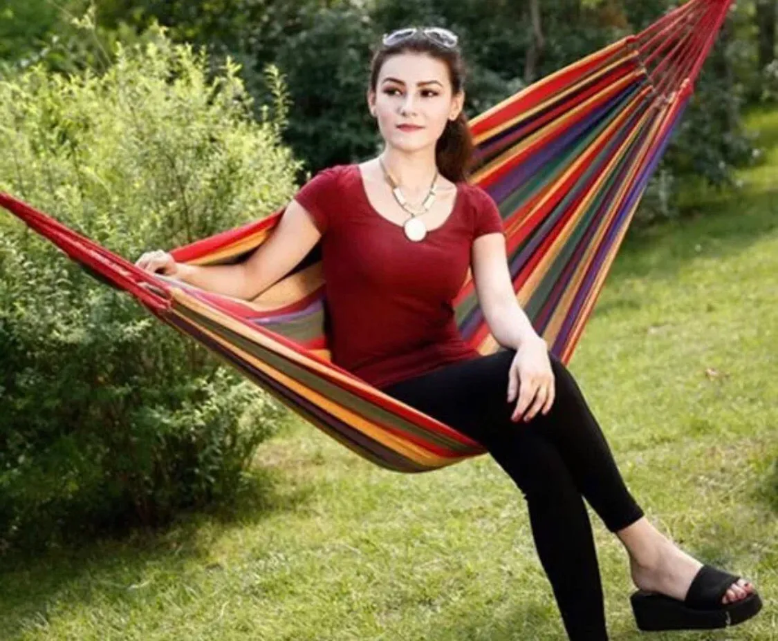 Rainbow Outdoor Hammock
