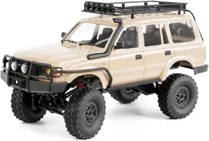 RC Rock Crawler 4x4 RC Truck WPL C54-1 RC Crawler Off Road 1/16 Scale RTR All Terrain Proportional Throttle Steering 2.4Ghz 260 Motor Upgraded Chassis and Counter Rotating Gearbox Adult