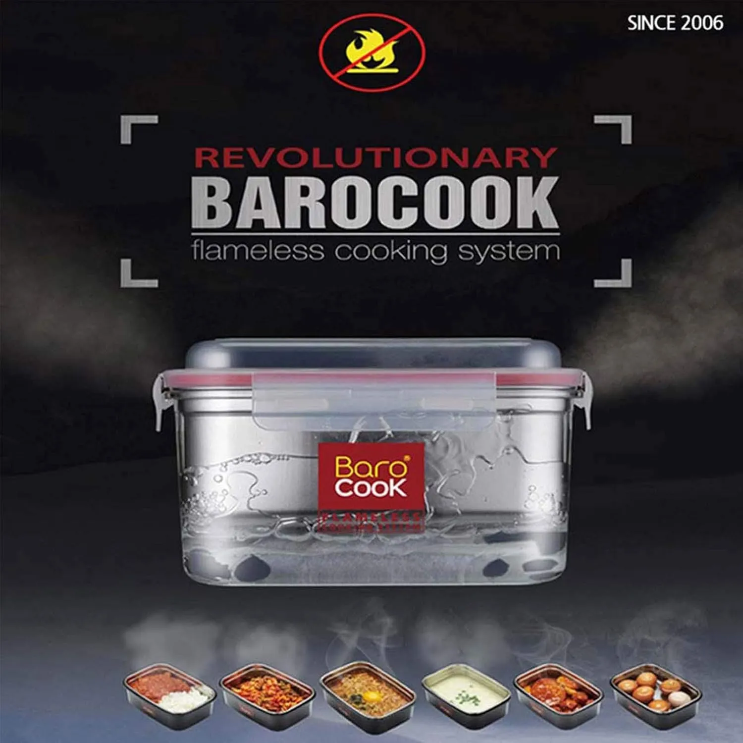 Rectangular Flameless Cookware System