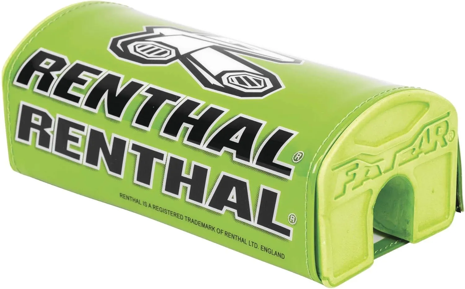 Renthal P330 Limited Edition Fatbar Pads Off-Road Motorcycle Accessories - Green/One Size