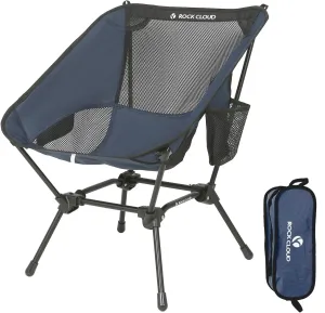 ROCK CLOUD Portable Camping Chair Ultralight Folding Chairs Outdoor for Camp Hiking Backpacking Lawn Beach Sports