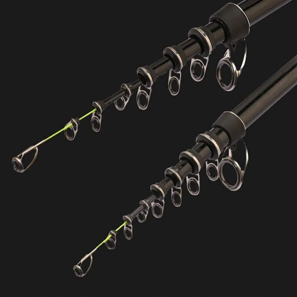 Rock Fishing Rod Carbon Fiber Telescopic Spinning Fishing Pole Super Hard Rods