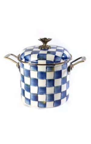 Royal Check Stockpot 7 qt