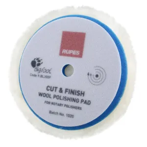 RUPES 165 mm Cut & Finish Wool Rotary Backing pad
