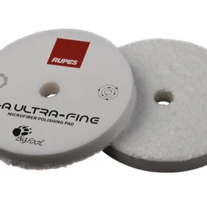RUPES Ultrafine D-A Microfiber Pad (White) Ø 160mm, Single Pad