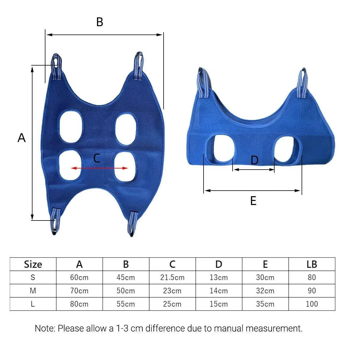 S Size Hammock Helper Pet Dog Cat Grooming Restraint Bags for Bathing Trimming Nail