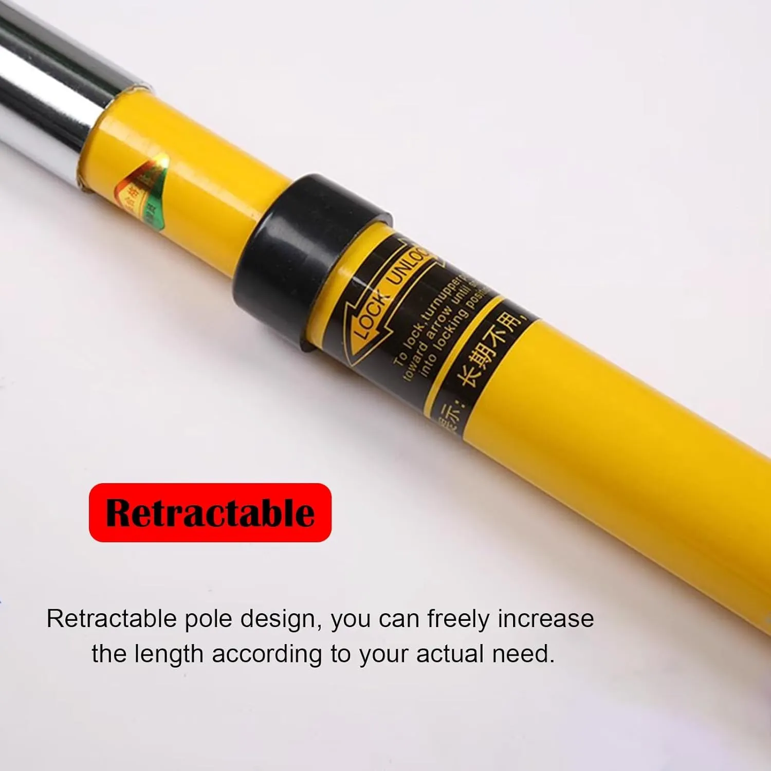 Safety Rescue Pole for Electrocution Rescue, Professional High-Voltage Insulated Hook for Fire Electrician, Insulated Security Tools/Anti-electrocution(1pc Red,79in/2m/6.5ft (110 KV))