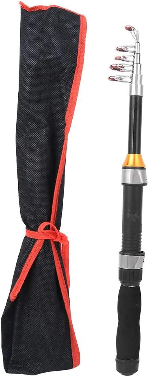 Sea Pole Fishing Rod, Ice Fishing Rod Telescopic Fishing Rods Ultra Short Spinning Fishing Rod for Sea/Fresh Fishing 1.2 Meters Fishing Rods for Adult Children Fishing Lover